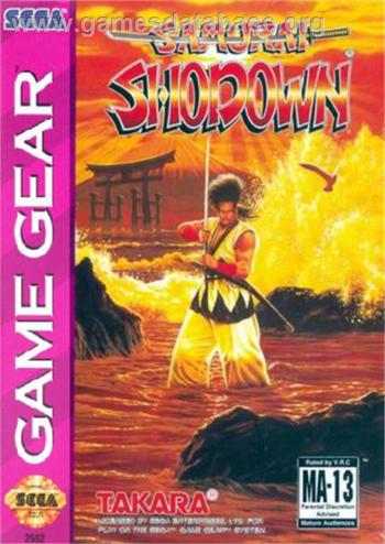 Cover Samurai Shodown for Game Gear